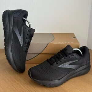 Brooks Ghost 16 Black/Grey Women Running Sneakers- SZ 10